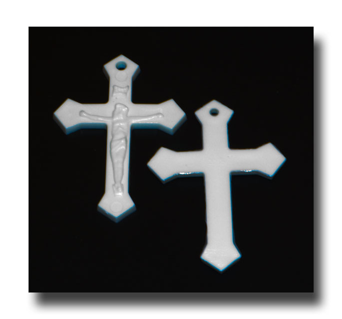 (image for) Crucifix - Luminous plastic - MXL