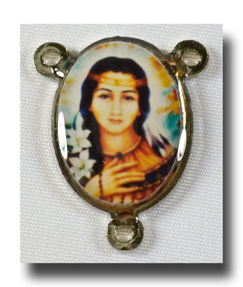 (image for) St. Kateri Tekakwitha - Colour picture/nickel - 261i