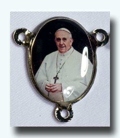(image for) Pope Francis - colour/nickel - 261k
