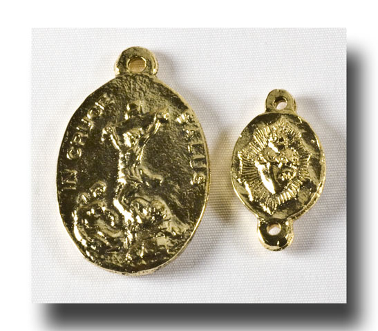 Five Holy Wounds set, Gilt (gold-tone) - 290