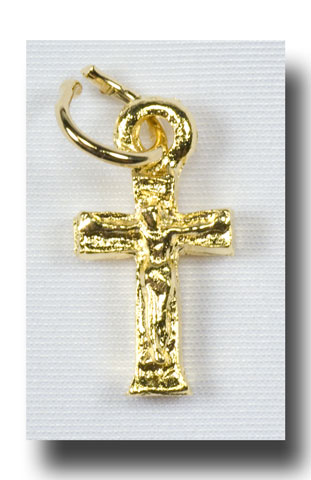 Extra small Crucifix - Gilt (gold-tone) - 340