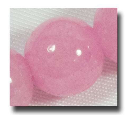 (image for) Rhodonite (enhanced), 6mm round - 473