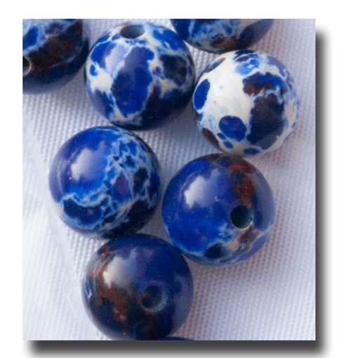 (image for) Sediment, Blue Sea, 6mm round - 476