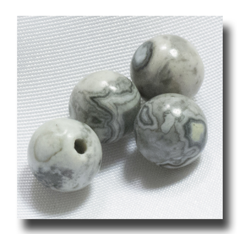(image for) Jasper, Picasso/Map Stone, 6mm Rounds - 481