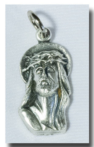 (image for) Medal - Ecce Homo - Antique silvertone - 7717