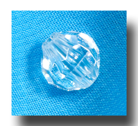 (image for) Facet beads - 8mm Crystal clear - F8100