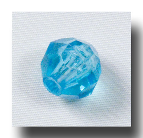 (image for) Facet beads - 8mm Light Blue - F8131