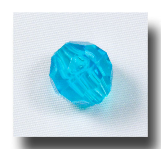 (image for) Facet beads - 8mm Turquoise - F8136