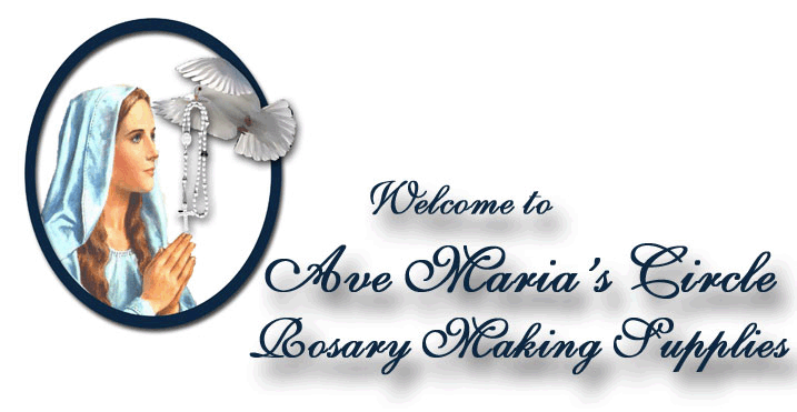 (image for) AVE MARIAS CIRCLE, Rosary Making Supplies